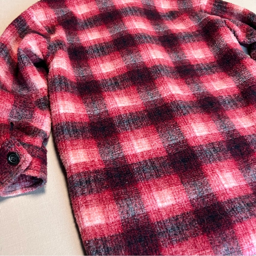 Sanctuary Town Jacket Woodland Plaid Women’s Small - Picture 14 of 16